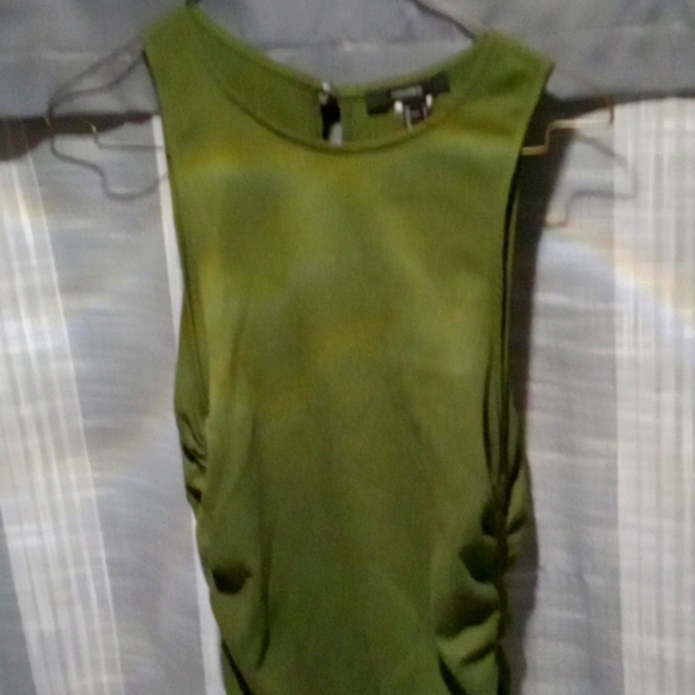 Summer long gathered sundress